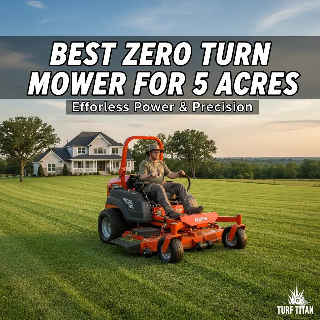 Best Zero Turn Mower for 5 Acres: 2025 Buyer’s Guide, Reviews & Top Picks