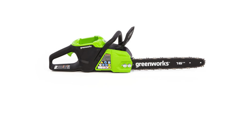 Greenworks CSE402 16in Chain Saw TOOL ONLY-USED