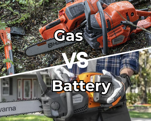 Gas vs Battery-Powered Husqvarna Chainsaws: Pros & Cons