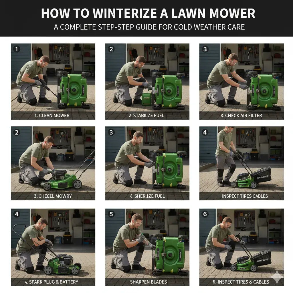 How to Winterize a Lawn Mower