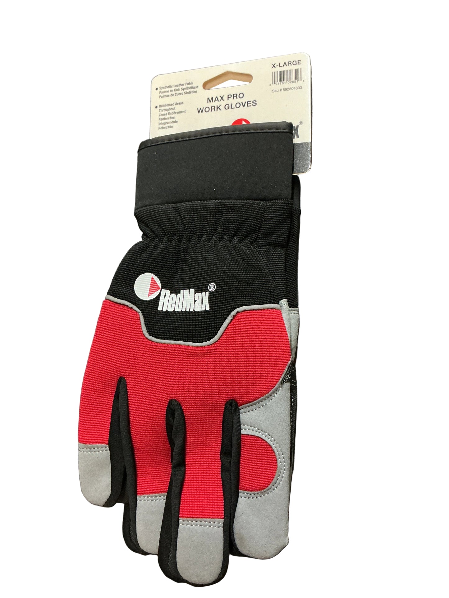 RedMax Max Pro Work Gloves 592804803 | X-Large | Mechanic Style | New
