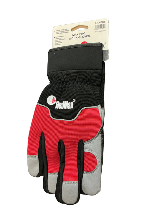 RedMax Max Pro Work Gloves 592804803 | X-Large | Mechanic Style | New