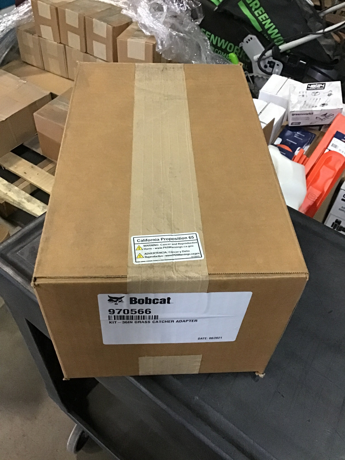 Bob-Cat OEM 36" Grass Catcher Adapter Kit 970566 | QuickCat | New