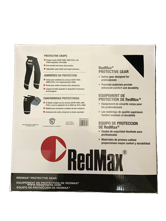 RedMax Chainsaw Protective Apron Chaps 592805201 | Leg Protection | New