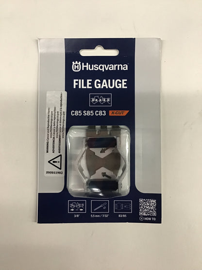Husqvarna File Gauge 3/8 586938602 | For X-Cut C83 & C85 Chain | New