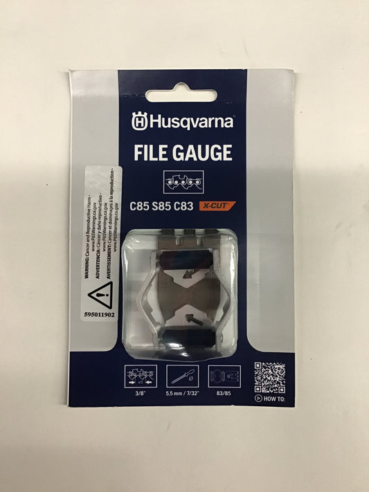 Husqvarna File Gauge 3/8 586938602 | For X-Cut C83 & C85 Chain | New