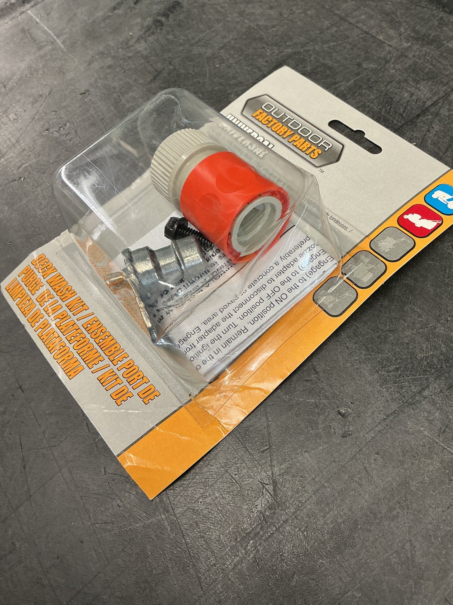 Husqvarna Tractor Deck Wash Kit 578451301 | Deck Washout Port | New