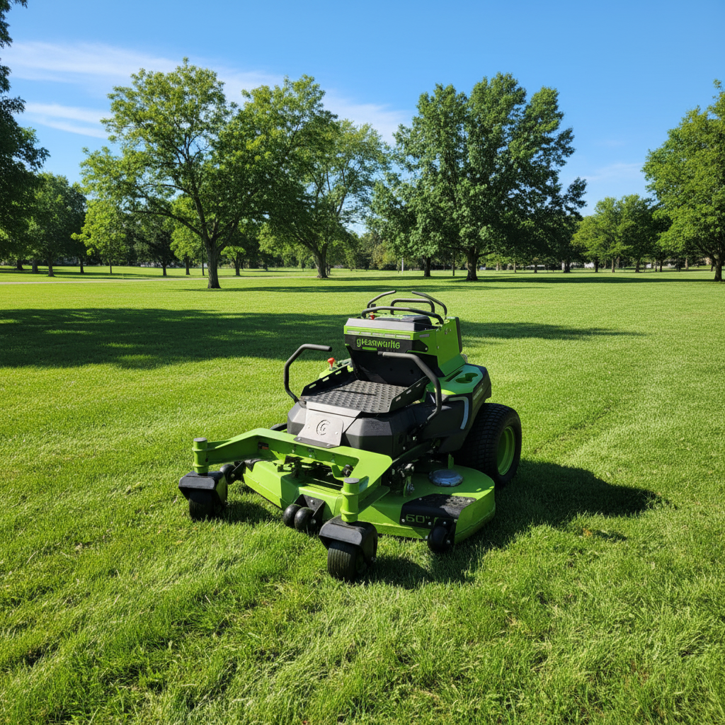 Greenworks OptimusZ CZ60S24X 60" Stand-On ZTR 7414502 | 24kWh | Like New