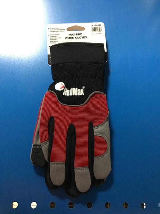 RedMax Max Pro Mechanic Style Work Glove – Medium 592804801 | New