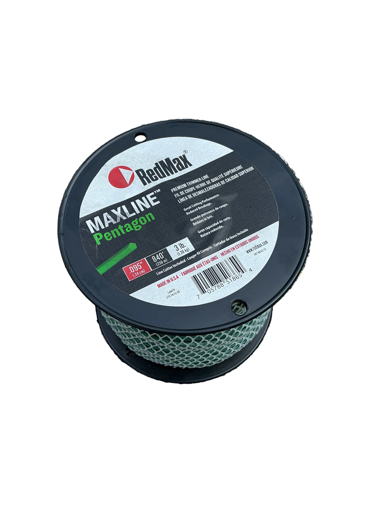 Husqvarna Maxline Pentagon Trimmer Line 587884212 | .095" 3lb | New