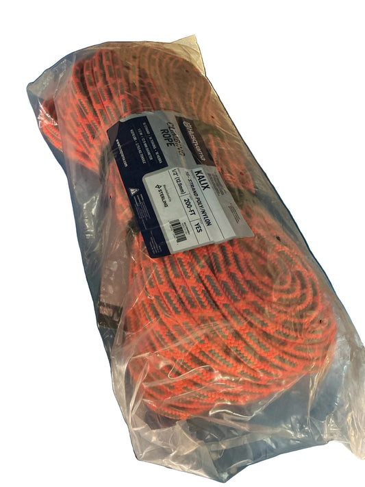Husqvarna Kalix 16S Climbing Rope 529445503 | 1/2" x 200' 16-Strand | New