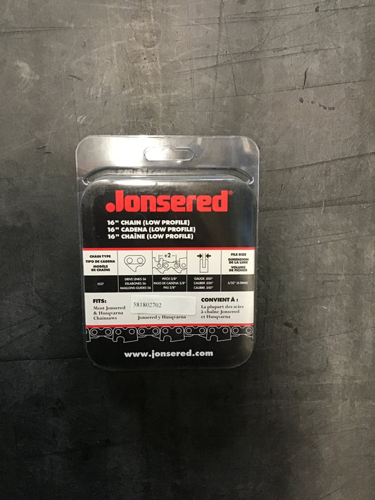 16IN CHN-3/8", .050, 56DL