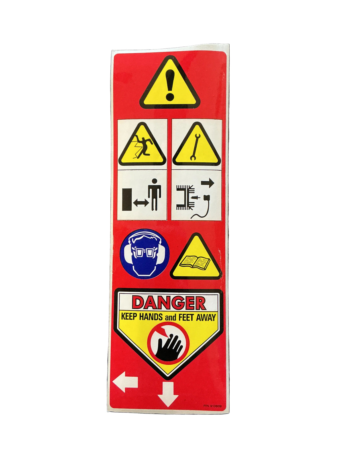 Little Wonder OEM Label Warning 910609 | New