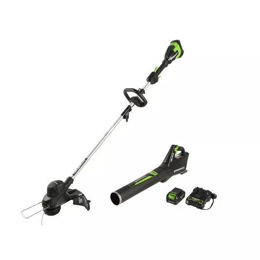 Greenworks Commercial 48BTCK Trimmer Blower Combo